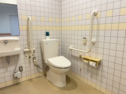 ゆとりのあるトイレ