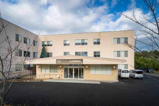 施設の正面