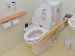 バリアフリートイレの様子