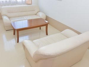 快適なリビングの一角