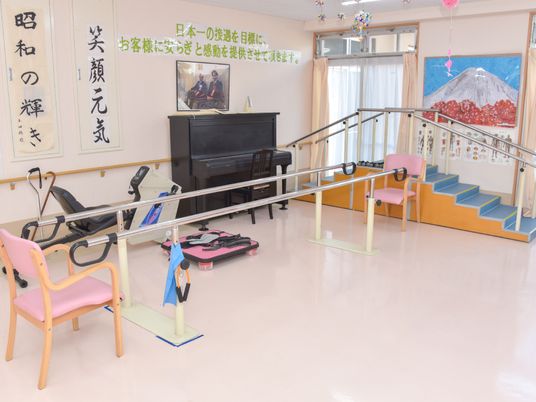 機能訓練室の一角