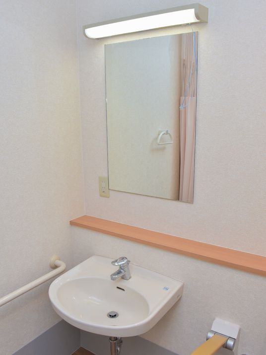 清潔な洗面台