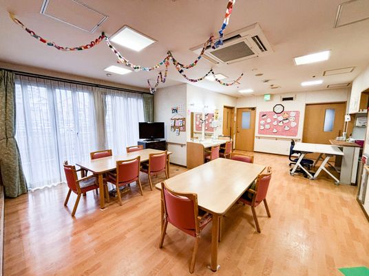 開放的な室内空間