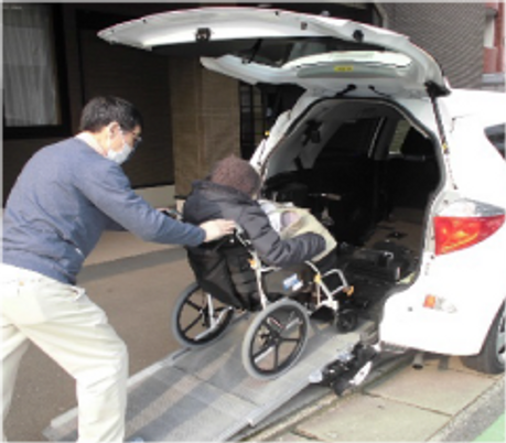 車椅子利用のサポート