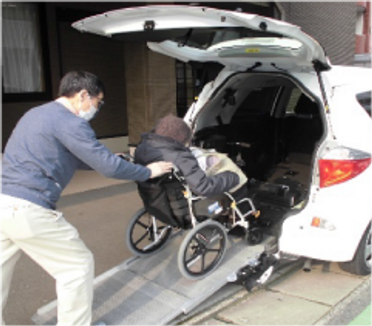車椅子利用のサポート