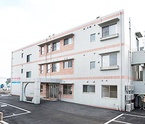 モダンな建物の外観
