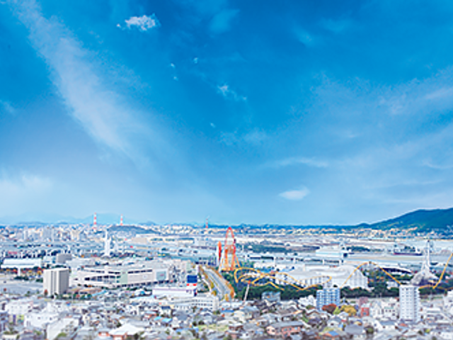 都市の外観 外観 広がる街並みを一望できる、解放感あふれる景色です。眺望が楽しめる立地の特長を感じ取れます。