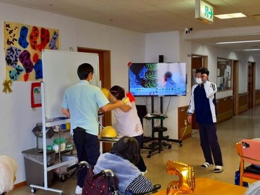 活動的な機能訓練室