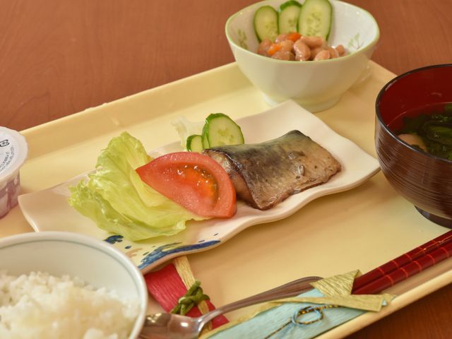 和食の食事内容 和食 栄養バランスに配慮した和食が提供され、心身の健康維持を支援します。