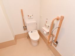 バリアフリー対応の洗面所