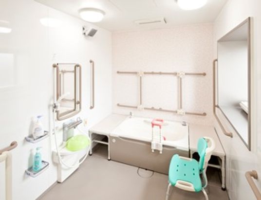 清潔感のある浴室