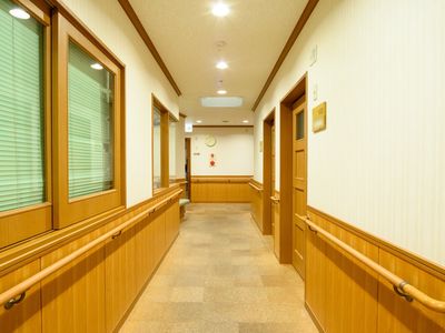 廊下のきれいな様子
