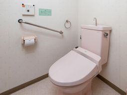 清潔なトイレの設備
