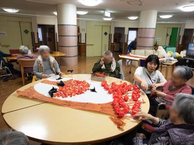 興味深い創作活動の様子