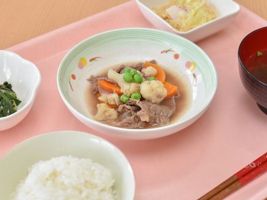 彩り豊かな和食の一皿