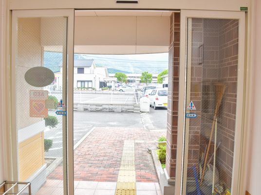 エントランスからの景色