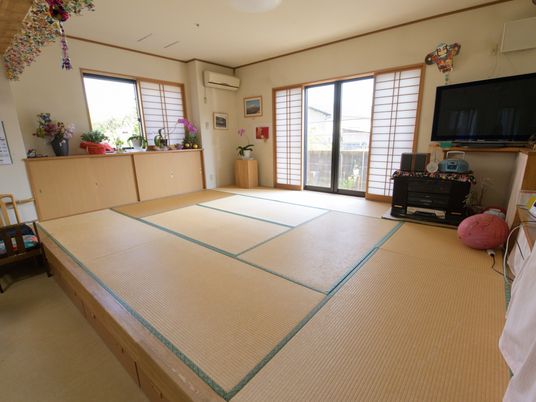 日本式の明るい和室