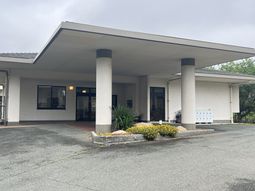 ゆったりとしたエントランス