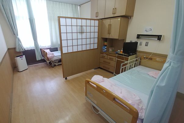 落ち着いた居室