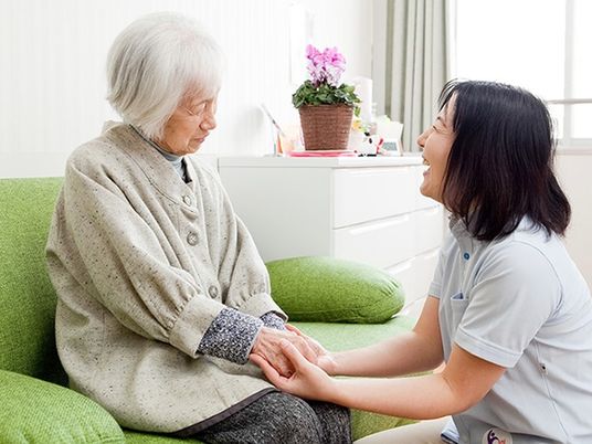 介護職員と利用者の会話