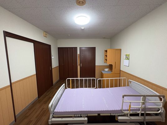 シンプルな居室  