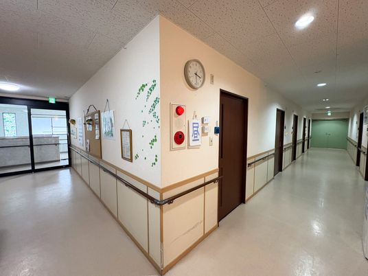 清潔な廊下