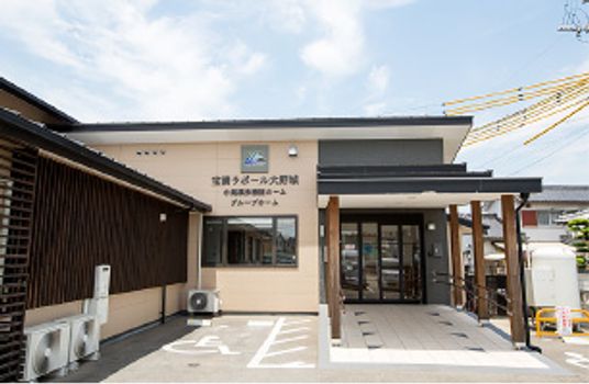 明るいエントランス
