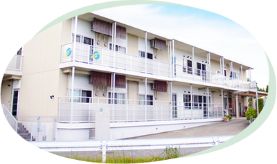2階建ての外観