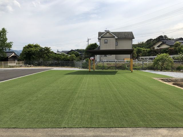 快適な中庭