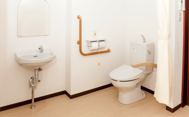落ち着いたトイレ空間