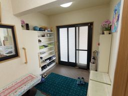 居心地の良いエントランス