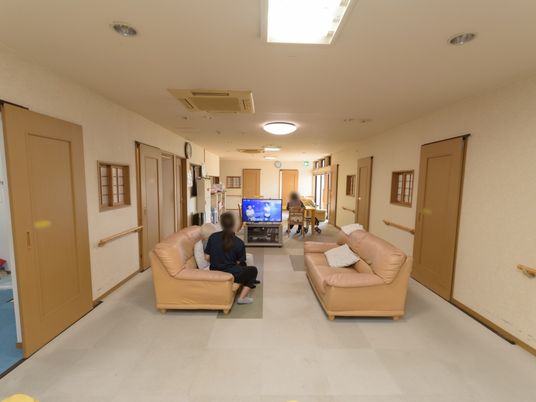 共有スペースとテレビ観賞