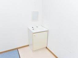 清潔な洗面台