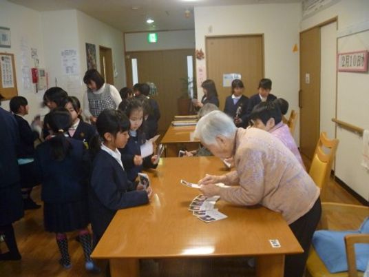 世代交流する多目的室