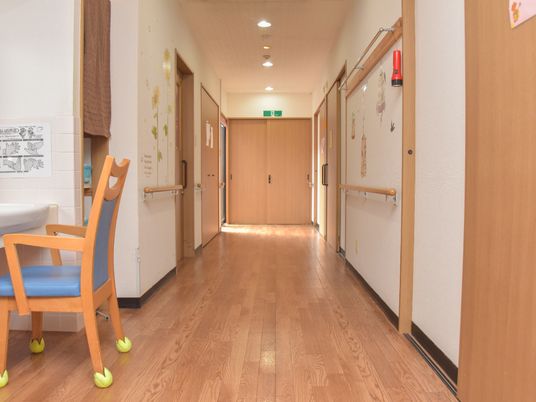 清潔感のある廊下の様子