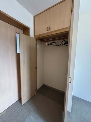 ゆったり収納が可能な居室