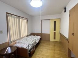 自然光が入る居室