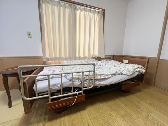 陽光が入る居室