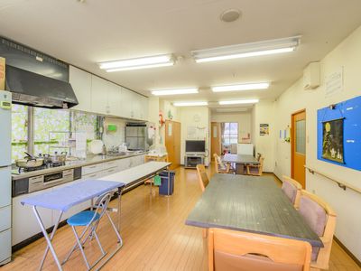 広々とした明るいキッチン