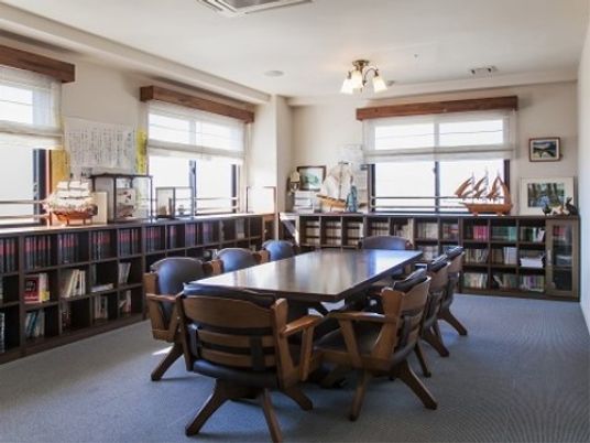 図書室の快適な居室
