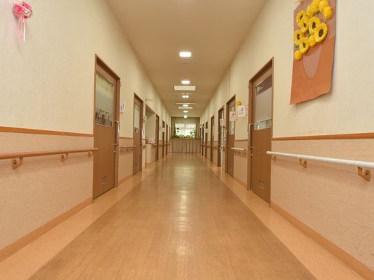 清潔感ある明るい廊下