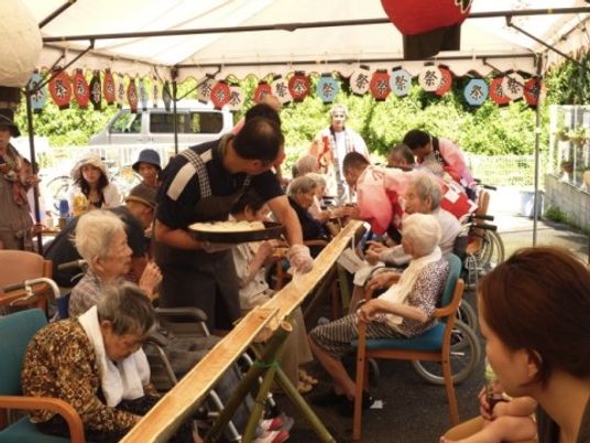 屋外での楽しいイベント