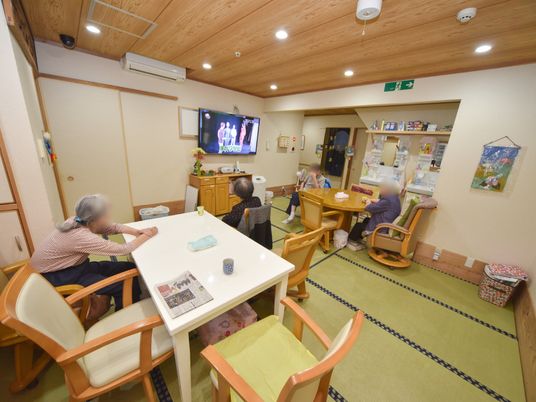 和風リビングの日常風景