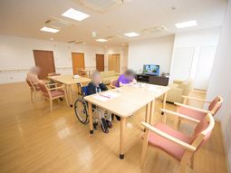 多目的室内の一コマ