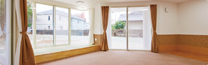 大きな窓の部屋