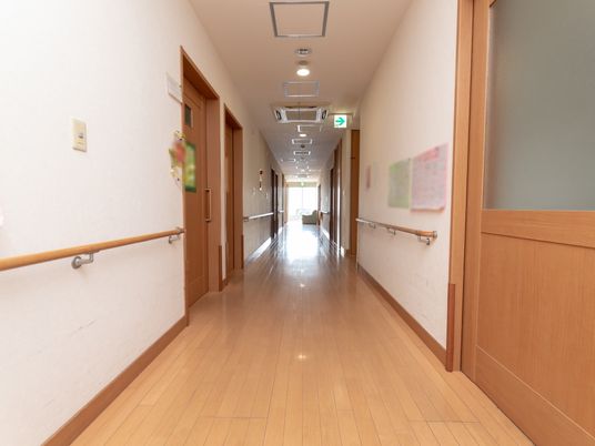 清潔な廊下の様子
