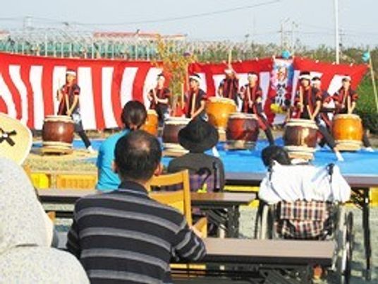 屋外イベントサポートの様子