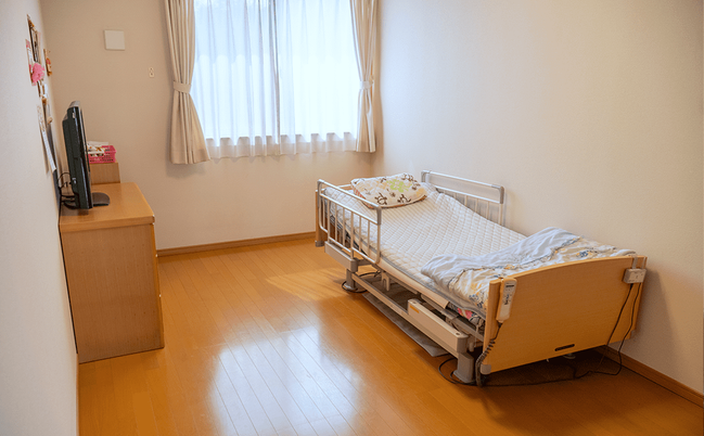 温かみのある居室