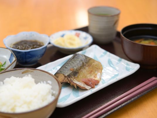 和食の食事セット