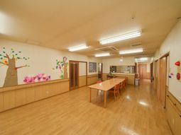 ゆったりとした共有スペース